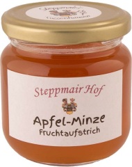 Apfel-Minze Gelee vom Allgäuer Bauernhof Steppmair, 200g