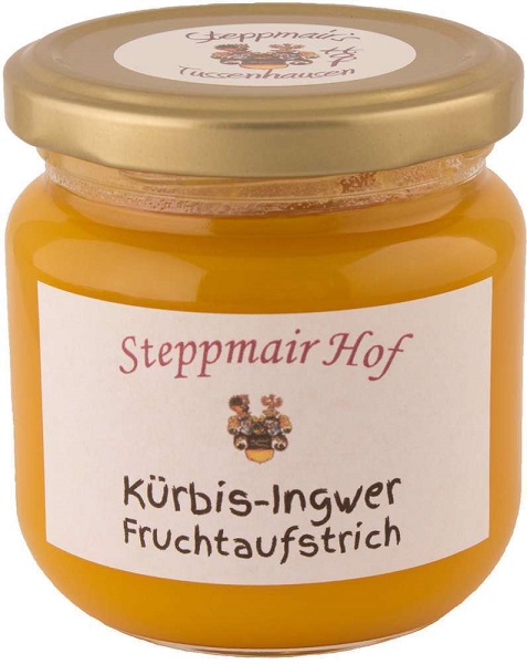Kürbis-Ingwer Gelee vom Allgäuer Bauernhof Steppmair, 200