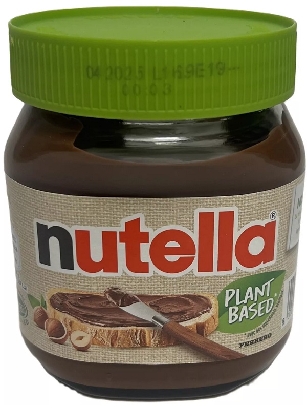 Nutella vegan, Nutella Plant Based vegane Schoko Creme Brotaufstrich 350g