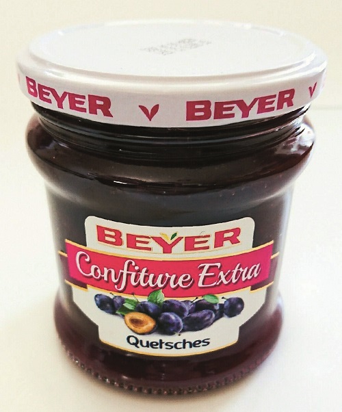 Pflaumenkonfitüre Extra, Top Qualität von Beyer aus Frankreich 370g