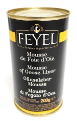 Foie Gras d Óie, Gänseleber-Mousse von Feyel mit 50% Gänseleber 200g