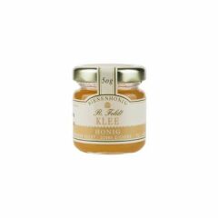 Kleehonig 100% naturreiner Bienenhonig von Feldt 50g Glas
