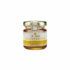 Leatherwoodhonig 100% naturreiner Bienenhonig von Feldt 50g Glas