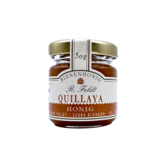 Quillayahonig 100% naturreiner Bienenhonig von Feldt 50g Glas