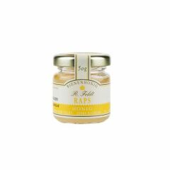Rapshonig 100% naturreiner Bienenhonig von Feldt 50g Glas