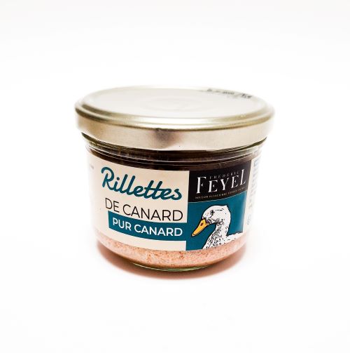 Entenfleisch aus Frankreich, Foie Gras Rillettes de Canard original aus Frankreich 170g