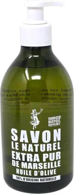 Flüssigseife mit Oliven-Öl, traditionell im Kessel gekocht aus Frankreich 500ml