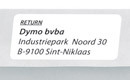 Dymo 11352 Mehrzeck-/Absenderadressetiketten