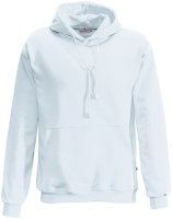 601 Hakro weiß Kapuzen-Sweatshirt Premium
