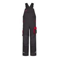 Galaxy Arbeitslatzhose F. Engel grau/rot