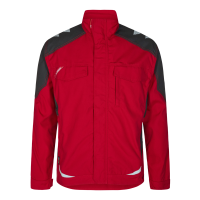 Galaxy Arbeitsjacke rot/grau