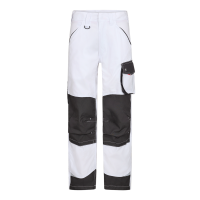 Galaxy Arbeitshose weiß/anthrazit