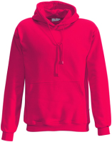 601 Hakro rot Kapuzen-Sweatshirt Premium