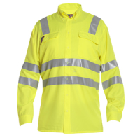 EN 471 7001-430 Comfortable shirt with stretch reflectors for increased comfort. Two breast pockets,