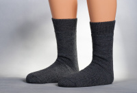 Vollplüsch-Socken mit Schafswolle