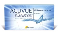 Acuevue OASYS, sphärische Kontaktlinse für 14-Tage Tragedauer, 6 Stück-Packung