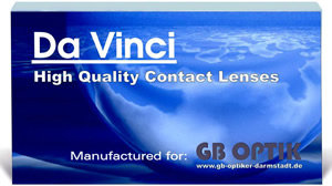 Da Vinci Multifokal Kontaktlinse. Monatslinse, Packung à 3 Stück