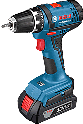 Akku-Bohrschrauber 18 V BOSCH GSR 18-2-LI Professional