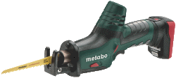 Metabo 10,8-Volt-Akku-Säbelsäge PowerMaxx ASE, 4.0 Ah