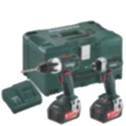 Metabo 18 Volt Akkuset Combo Set 2.1.1 18 V BS 18 LT + SSD 18 LTX 200