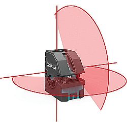 Makita Kombi-Laser Kreuzlinien- und Punktelaser in einem