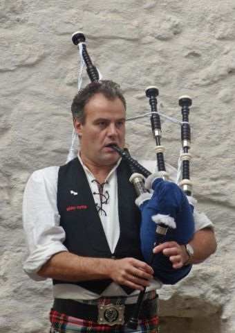 Olivier - Pipe Major der Bärn-Pipes