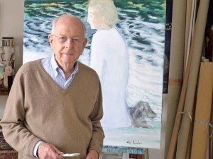 André Brasilier dans son atelier (2012)