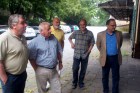 Arbeitsbesuch in der Remise Arbeitsbesuch in der Remise