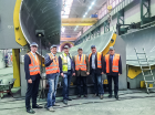 AG Umwelt beim Betriebsbesuch AG Umwelt beim Betriebsbesuch