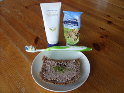 Zahnputzbrot