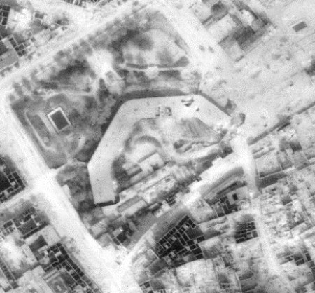 Luftbild von 1945