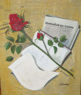 013, rote rose, 50x60cm, acryl auf leinwand und zeitung, preis auf anfrage.jpg