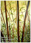 Bambus I - Acryl auf Leinwand- 50 x 70 cm