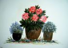Blumen VIII - 60 x 80 cm - Acryl
