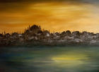Istanbul - III - 70 x 100 cm - Acryl