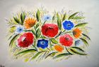 Blumen VI - 50 x 70 cm - Acryl