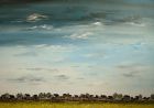 Himmel und Erde VII - 50 x 70 cm - Acryl