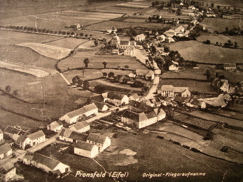 Pronsfeld 1934 "Fliegeraufnahme" Pronsfeld 1934 "Fliegeraufnahme"