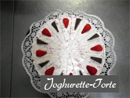 Joghurette-Torte selbsgebacken