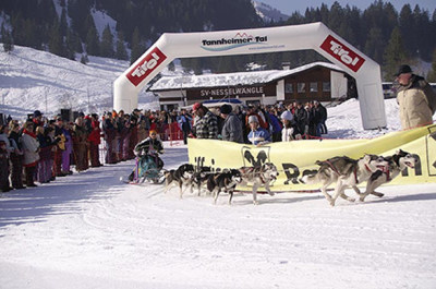 Rennen in Nesselwängle Tannheimer Tal Tirol