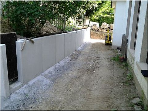 Kindergarten Tüllingen, Randbefestigung