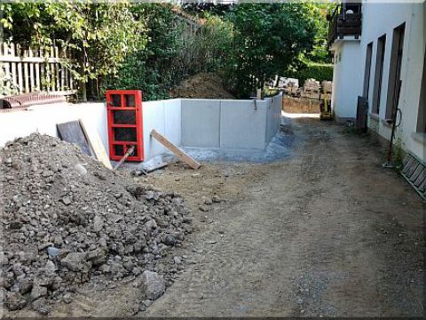 Kindergarten Tüllingen, Randbefestigung