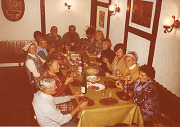 Abendessen im Herbst 1982