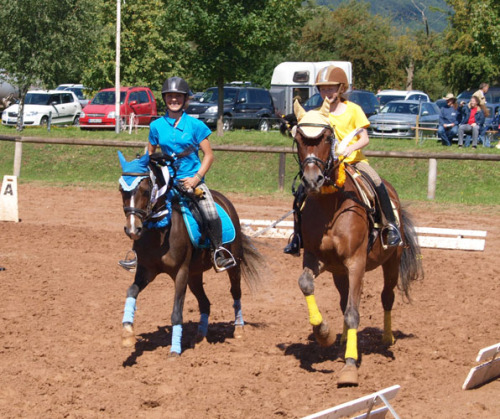 Und eine Siegerehrung im Galopp